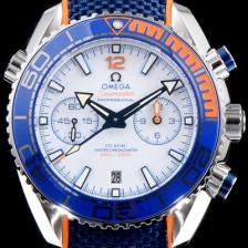홍콩명품 [오메가] 남성용 시마스터 플래닛 오션600M 215.32.46.51.04.001 OM사 코-액시얼 마스터 크로노미터 크로노그래프 화이트다이얼 오토매틱 무브먼트 OMG0002  