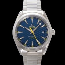 홍콩명품 [오메가] 남성용 씨마스터 231.10.42.21.03.004 아쿠아테라 제임스 본드 007 리미티드 에디션 15,007 Gauss 코-액시얼 41.5MM 크로노미터 블루 다이얼 오토매틱 무브먼트 omg20230  