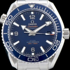 홍콩명품 [오메가] 남성용 시마스터 플래닛 오션600M 215.30.44.21.03.001 코-액시얼 마스터 크로노미터 블루 다이얼 브레이슬릿 오토매틱 무브먼트 OMG05067  