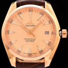 홍콩명품 [오메가] 남성용 시마스터 아쿠아테라 골드다이얼 OMG01102  