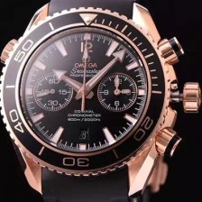 홍콩명품 [오메가] 남성용 씨마스터 ETA-7750 오토매틱 무브먼트 블랙 다이얼 OMG0025  