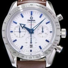 홍콩명품 [오메가] 남성용 스피드마스터 1957 화이트 다이얼 오토매틱 무브먼트 OMG0343  