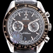 홍콩명품 [오메가] 남성용 스피드마스터 329.23.44.51.06.001 레이싱 코-액시얼 마스터 크로노미터 타키미터 크로노그래프 그레이 다이얼 일본 수입산 쿼츠 무브먼트 OMG0001  