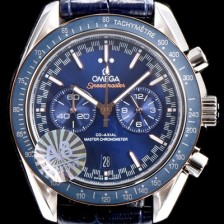 홍콩명품 [오메가] 남성용 스피드마스터 329.53.44.51.03.001 레이싱 코-액시얼 마스터 크로노미터 타키미터 크로노그래프 블루 다이얼 일본 수입산 쿼츠 무브먼트 OMG0005  