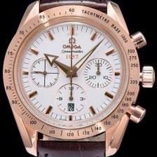 홍콩명품 [오메가] 남성용 스피드마스터 1957 화이트 다이얼 오토매틱 무브먼트 OMG0341  