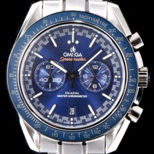 홍콩명품 [오메가] 남성용 스피드마스터 329.53.44.51.03.001 레이싱 코-액시얼 마스터 크로노미터 타키미터 크로노그래프 브레이슬릿 블루 다이얼 일본 수입산 쿼츠 무브먼트 OMG05089  