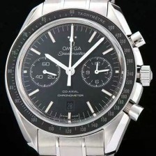 홍콩명품 [오메가] 남성용 스피드마스터 크로노그래프 블랙다이얼 블랙베젤 OMG0102  