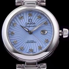 홍콩명품 [오메가] 여성용 드빌 라이트 블루 다이얼 오토매틱 무브먼트 OMG0342  