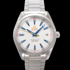 홍콩명품 [오메가] 남성용 씨마스터 231.10.42.21.02.005 아쿠아테라 150M  라이더 컵 골프 에디션 41.5mm 실버 다이얼 오토매틱 무브먼트 omg20228  