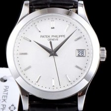홍콩명품 [파텍필립] 남성용 칼라트라바 5296G-010 화이트 다이얼 오토매틱 무브먼트 PAT0101  