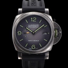 홍콩명품 [파네라이] 남성용 루미노르 마리나 네이비 씰 PAM01412 44mm 오토매틱 Cal.P.9010 타입 우레탄줄 그레이 다이얼 pan5199  