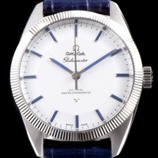 홍콩명품 [오메가] 남성용 컨스틸레이션 130.93.39.21.99.001 글로브마스터 오메가 코-액시얼 마스터 크로노미터 화이트 다이얼 오토매틱 무브먼트 OMG00013  