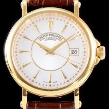 홍콩명품 [파텍필립] 남성용 칼라트라바 화이트다이얼 39mm PAT0400  