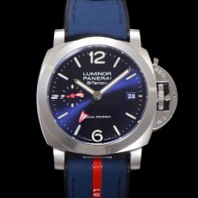 홍콩명품 [파네라이] 남성용 루미노르 콰란타 비템포 루나 로사 PAM01404 40mm 오토매틱 Cal.P.900 타입 우레탄줄 블루 다이얼 pan5202  