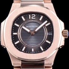 홍콩명품 [파텍필립] 여성용 노틸러스 7011/1R-010 하이엔드 최고급형 18k 로즈골드 브라운 텍스쳐 다이얼 브레이슬릿 스위스 정품 쿼츠 무브먼트 PAT0101  