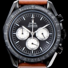 홍콩명품 [오메가] 남성용 스피드마스터 311.32.42.30.01.001 문워치 기념 리미티드 에디션 스피디 튜즈데이 블랙 PVD 특수 코팅 케이스 크로노그래프 블랙 다이얼 스위스 쿼츠 무브먼트 OMG0522  