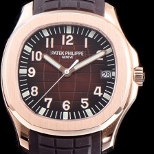 홍콩명품 [파텝필립] 남성용 파텍필립 5167R-001 PF사 신형 아쿠아넛 모델!! 18K 로즈골드 브라운 텍스쳐드 다이얼 기계식 오토매틱 무브먼트 PAT0133  