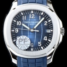 홍콩명품 [파텝필립] 남성용 파텍필립 5168G-001 신형 아쿠아넛 모델 텍스쳐드 다이얼 블루 우레탄러버 스트랩 기계식 오토매틱 무브먼트 PAT0105  