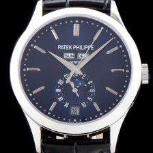 홍콩명품 [파텍필립] 남성용 신형!!컴플리케이션 5396R-014 에뉴얼 캘린더 데이-데이트 문페이즈 네이비 다이얼 Cal.324 S C 오토매틱 무브먼트 PAT0042  