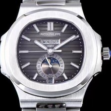 홍콩명품 [파텍필립] 남성용 노틸러스 그레이 다이얼 오토매틱 무브먼트 PAT0205  