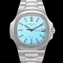 홍콩명품 [파텍필립] 남성용 노틸러스 5711/1A-018 메탈줄 Cal.324 S C 타입무브 티파니 블루 다이얼 PAT424  