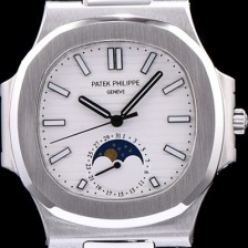 홍콩명품 [파텍필립] 남성용 노틸러스 화이트 다이얼 오 PAT0230  