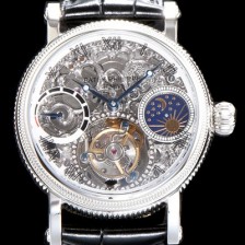 홍콩명품 [파텍필립] 남성용 그렌드 컴플리케이션 문페이즈 세귤 리얼 투어빌론 최상급 쥬얼 다이아몬드 베젤 스켈레톤 다이얼 PAT0403  