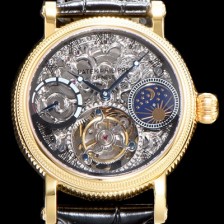 홍콩명품 [파텍필립] 남성용 그렌드 컴플리케이션 18k 옐로골드 문페이즈 세귤 리얼 투어빌론 최상급 쥬얼 다이아몬드 베젤 스켈레톤 다이얼 PAT0400  