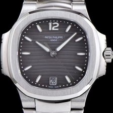 홍콩명품 [파텍필립] 남성용 노틸러스 7018/1A-010 그레이 다이얼 브레이슬릿 오토매틱 무브먼트 PAT40040  