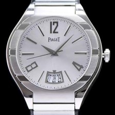 홍콩명품 [피아제] 남성용 폴로 화이트실버다이얼 오토매틱 무브먼트 PIA4233  