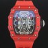 홍콩명품 [리차드밀레] 남성용 뚜르비용 RM53-01 파블로 맥도너우 레드 카본 TPT 스켈레톤 다이얼 오토매틱 무브먼트 RIC0401  