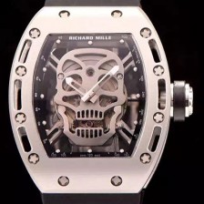 홍콩명품 [리차드밀레] 남성용 리차드밀레 RM052 뚜르비용 스컬 워치 스켈레톤&해골무늬 다이얼 오토매틱 무브먼트 RIC0401  