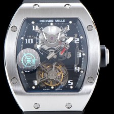 홍콩명품 [리차드밀레] 남성용 최초의 모델 RM001 투르비용 컬렉션UP!! 새틴 폴리쉬드 블랙&스켈레톤 다이얼 아시안 투어빌론 탑재 무브먼트 RIC0401  