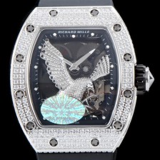 홍콩명품 [리차드밀레] 남성용 리차드밀레 RM57-01 이글 독수리 에디션 UP!! 수공 맞물림 형식의 쥬얼세팅 스켈레톤 다이얼 오토매틱 무브먼트 RIC0450  