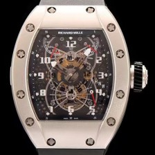 홍콩명품 [리차드밀레] 남성용 RM022 스켈레톤 다이얼 블랙 러버 스트랩 오토매틱 무브먼트 RIC0401  