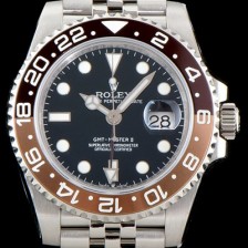 홍콩명품 [로렉스] 남성용 업그레이드 모델!! 지엠티 마스터II 126710BLRO-0001 듀얼 타임 브라운/쵸코 투톤 24시간 회전 베젤 블랙 다이얼 5선 쥬빌리 브레이슬릿 오토매틱 무브먼트 ROL0500  