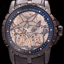 홍콩명품 [로저드뷔] 남성용 스켈레톤 다이얼 아시안 오토매틱 ROG4240  