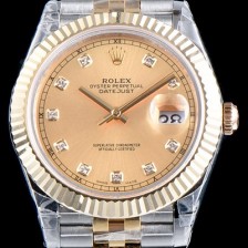 홍콩명품 [로렉스] 남성용 1:1 퀄리티 데이져스트 126333 최상위 고가형제품!! 41mm고급스러운 18K 옐로우골드 포금 샴페인 컬러 다이얼 오토매틱 무브먼트 ROL12304  