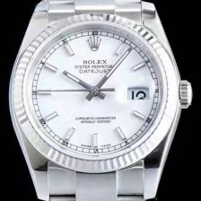 홍콩명품 [로렉스] 남성용 데이져스트 116200-72600 업그레이드 VIP 타입!! 심플한 디자인 인기베스트 화이트 다이얼 스틱 야광 인덱스 스틸 브레이슬릿 ROL0300  