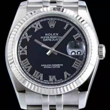 홍콩명품 [로렉스] 남성용 데이져스트 116234-0086 심플한 디자인 인기베스트 블랙 다이얼 로마 인덱스 스틸 브레이슬릿 ROL0305  