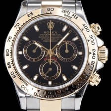 홍콩명품 [로렉스] 남성용 최상급 퀄리티 데이토나 116503 18K 옐로골드 포금 제품!! 크로노그래프 18K 옐로골드 투톤 콤비 블랙 다이얼 오토매틱 무브먼트 ROL0304  
