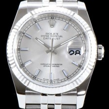 홍콩명품 [로렉스] 남성용 데이져스트 116234 AR 최신버전 1:1 VIP타입 업그레이드형 화이트 실버 다이얼 브레이슬릿 ROL0305  