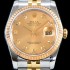 홍콩명품 [로렉스] 남성용 데이터 제스트 116233 골드 다이얼 2836-2 오토매틱 무브먼트 ROL0125  