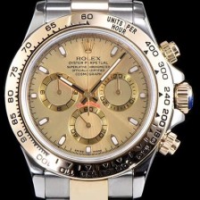 홍콩명품 [로렉스] 남성용 최상급 퀄리티 데이토나 116503 18K 옐로골드 포금 제품!! 크로노그래프 18K 옐로골드 투톤 콤비 샴페인 컬러 다이얼 오토매틱 무브먼트 ROL0311  