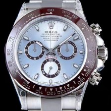 홍콩명품 [로렉스] 남성용 업버전! 크로노그래프 데이토나 116506 아이스 블루 다이얼 브라운 컬러 모노블록 세라크롬Cerachrom 베젤 오토매틱 무브먼트 ROL0100  