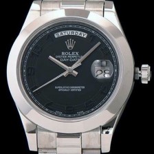 홍콩명품 [로렉스] 남성용 데이데이트 2 블랙 다이얼 ROL0105  