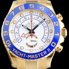 홍콩명품 [로렉스] 남성용 옐로우 골드!!! 요트마스터II 레가타116688 크로노그래프 화이트 다이얼 ETA-7750 오토매틱 무브먼트 ROL00032  