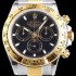 홍콩명품 [로렉스] 남성용 신형 데이토나 모델 업데이트!! 116503 크로노그래프 18k 옐로골드 투톤 콤비 블랙 다이얼 야광 인덱스 오토매틱 무브먼트 ROL0313  