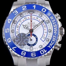 홍콩명품 [로렉스] 남성용 업그레이드!!! 요트마스터 116688 크로노그래프 화이트 다이얼 ETA-7750 오토매틱 무브먼트 ROL00031  