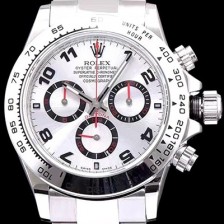 홍콩명품 [로렉스] 남성용 데이토나 116509-78599 크로노그래프 실버 다이얼 브레이슬릿 ETA 7750B오토매틱 무브먼트 ROL0105  